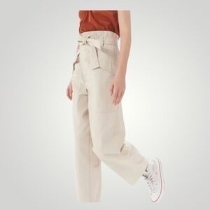 Urban outfitters BDG Umber Tie-Front Paperbag Pant